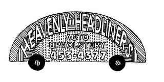HEAVENLY HEADLINERS AUTO UPHOLSTERY logo