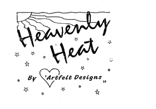 HEAVENLY HEAT BY 'ARTFELT DESIGNS TM logo