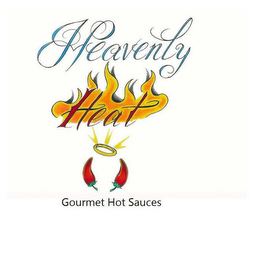 HEAVENLY HEAT GOURMET HOT SAUCES logo