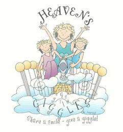 HEAVEN'S GIGGLES SHARE A SMILE - GIVE A GIGGLE! logo