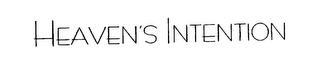 HEAVEN'S INTENTION logo