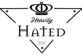 HEAVILY HATED EST.2017 logo
