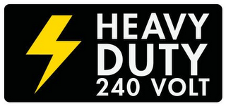 HEAVY DUTY 240 VOLT logo