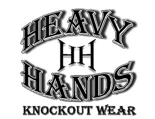 HEAVY HANDS HH KNOCKOUT WEAR logo