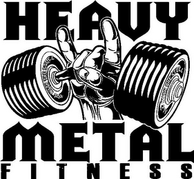HEAVY METAL FITNESS ILL WITH THE STEEL ILL WITH THE STEEL logo