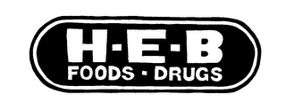 H.E.B. FOODS-DRUGS logo