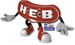 HEB H-E-BUSTER logo