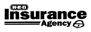 H·E·B INSURANCE AGENCY logo