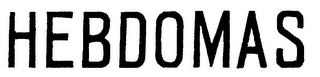 HEBDOMAS logo