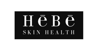 HEBE SKIN HEALTH logo