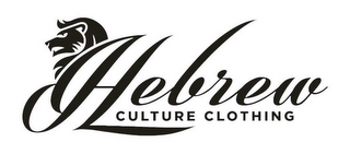 HEBREW CULTURE CLOTHING logo