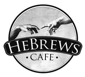 HEBREWS · CAFÉ · logo