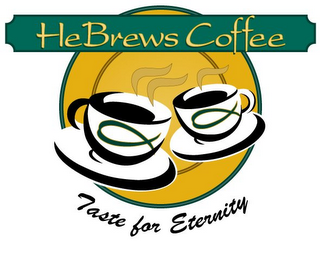 HEBREWS COFFEE TASTE FOR ETERNITY logo