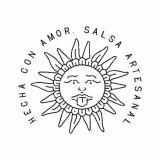 HECHA CON AMOR. SALSA ARTESANAL logo