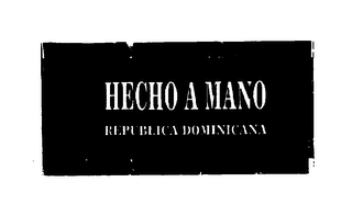 HECHO A MANO logo