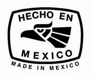 HECHO EN MEXICO MADE IN MEXICO logo