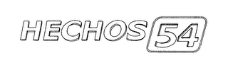 HECHOS 54 logo
