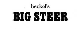 HECKEL'S BIG STEER logo