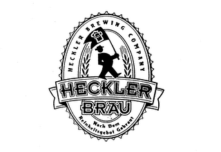 HECKLER BRAU HECKLER BREWING COMPANY NACH DEM REINHEITSGEBOT GEBRAUT logo