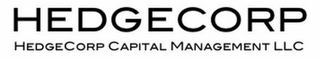 HEDGECORP HEDGECORP CAPITAL MANAGEMENT LLC logo