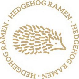HEDGEHOG RAMEN · HEDGEHOG RAMEN · HEDGEHOG RAMEN · logo