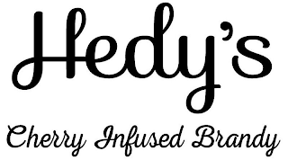 HEDY'S CHERRY INFUSED BRANDY logo