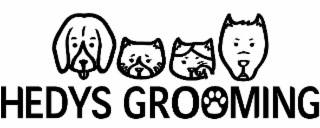 HEDYS GROOMING logo