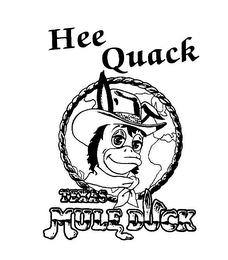HEE QUACK TEXAS MULE DUCK logo