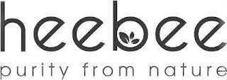 HEEBEE PURITY FROM NATURE logo