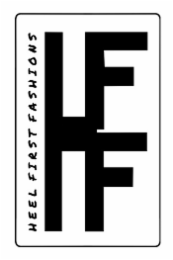 HEEL FIRST FASHIONS HFF logo