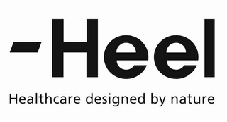 - HEEL HEALTHCARE DESIGNED BY NATURE logo