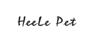 HEELE PET logo