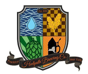HEELPATH BREWING CO. FRANKFORT NEW YORK EST. 2019 logo