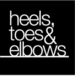 HEELS, TOES & ELBOWS logo