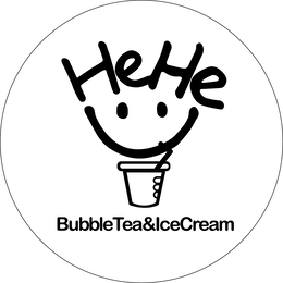 HEHE BUBBLETEA&ICECREAM logo