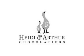 HEIDI & ARTHUR CHOCOLATIERS logo