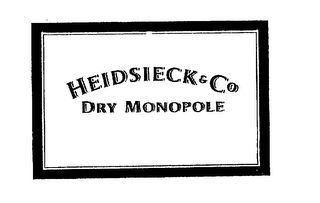 HEIDSIECK & CO DRY MONOPOLE logo