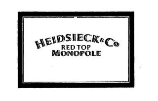 HEIDSIECK & CO RED TOP MONOPOLE logo