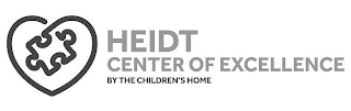 HEIDT CENTER OF EXCELLENCE BY THE CHILDREN'S HOME logo