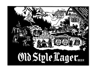 HEILEMAN'S OLD STYLE LAGER OLD STYLE LAGER OLD STYLE LAGER OLD STYLE LAGER BEER NONE GENUINE WITHOUT THIS SIGNATURE HEILEMAN'S BREWING CO. logo