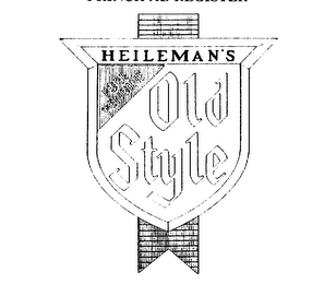 HEILEMAN'S OLD STYLE PURE GENUINE logo