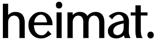 HEIMAT. logo
