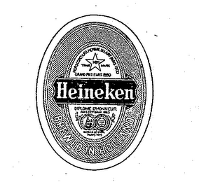 HEINEKEN BREWED IN HOLLAND logo