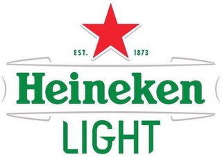 HEINEKEN LIGHT EST. 1873 logo