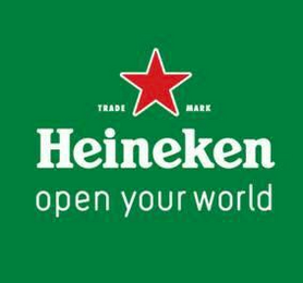 HEINEKEN OPEN YOUR WORLD logo