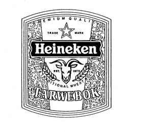 HEINEKEN TARWEBOK PREMIUM QUALITY A TRADITIONAL WHEAT BOCK TRADE MARK EST. 1873 logo