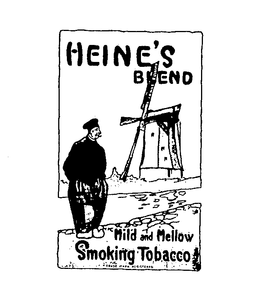 HEINE'S BLEND MILD AND MELLOW SMOKING TOBACCO logo