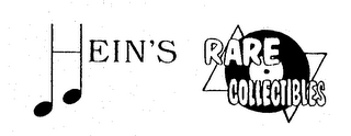 HEIN'S RARE COLLECTIBLES logo