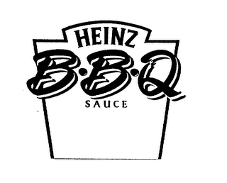 HEINZ B B Q SAUCE logo