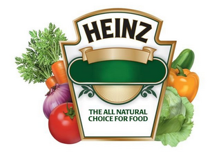 HEINZ THE ALL NATURAL CHOICE FOR FOOD logo